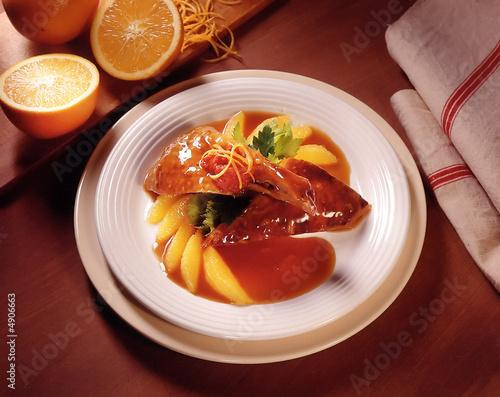 Canard à l'orange
