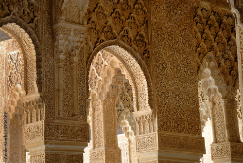 Photo: Detail of Alhambra Spain Detail of Alhambra Spain