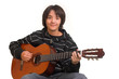 Boy playing guitar Boy playing guitar