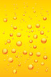 Illustrated Macro scene of Beer Bubbles