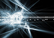 Illustration: rays of light rays of light