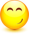 Smiley vectoriel, facilement modifiable !