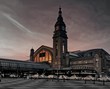 Foto: Hamburg Hauptbahnhof in der Dämmerung Hamburg Hauptbahnhof in der Dämmerung