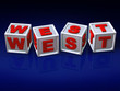 Block letters - 3d concept illustration