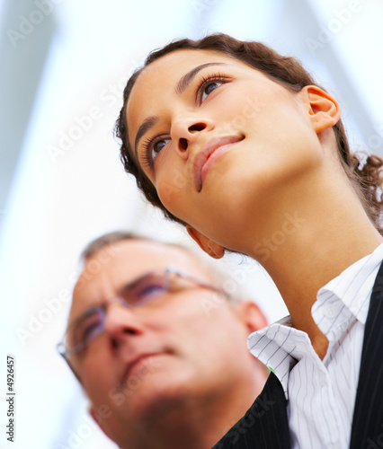 Beautiful business woman