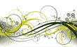 Abstract floral background