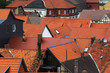 Red tile roofs