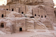 Ancient houses at Petra Jordan Ancient houses at Petra Jordan