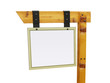 Detalii fotografie Izolate Blank Rustic Conectaţi-vă