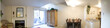 Panorama of staged living room