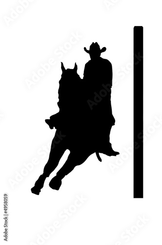 Photo: Cowgirl pole bending © Jinny # Photo: Cowgirl pole bending © Jinny #