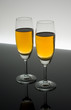 Two glass of champagne