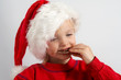 Little chocolate Santa