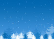 Blue Christmas card background Blue Christmas card background