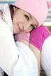 Sexy woman in warm clothing Sexy woman in warm clothing