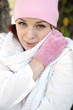 Sexy woman in warm clothing Sexy woman in warm clothing