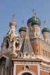 Bulbes de la Cathédrale orthodoxe russe de Nice Bulbes de la Cathédrale orthodoxe russe de Nice