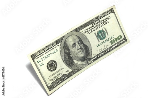 Photo: One hundred dollars One hundred dollars