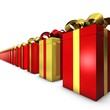 Ilustración: 3D Gift Boxes 3D Gift Boxes