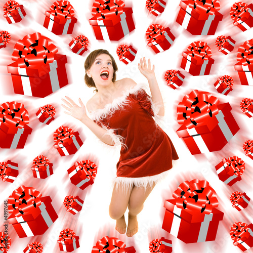 Photo: christmas girl christmas girl