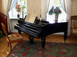 Old beautiful piano