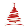 sapin fond blanc