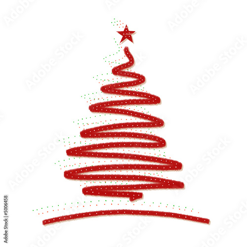 Illustration: sapin fond blanc sapin fond blanc