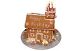 Happy Birthday Gingerbread House Happy Birthday Gingerbread House