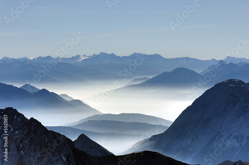 Talnebel von der Zugspitze 01