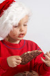 Little chocolate Santa