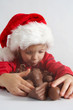 Little chocolate Santa