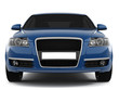 Blue Business-Class Car Blue Business-Class Car