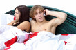 Paar im Bett