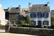 Maison traditionnelle bretonne à Guimiliau (Finistère)