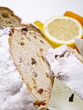weihnachtliches marzipan stollen