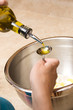 A little oil