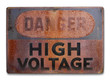 Danger - high voltage