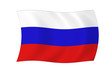 Russische Flagge