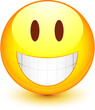 Smiley vectoriel, facilement modifiable !