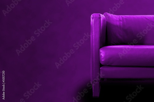 Gorgeous Purple Sofa