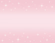 Pink background with white stars  
