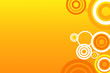 retro orange circles