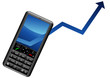 Augmentation des ventes de téléphones portables