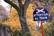 attention au train