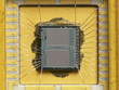 UVEEPROM chip core close-up