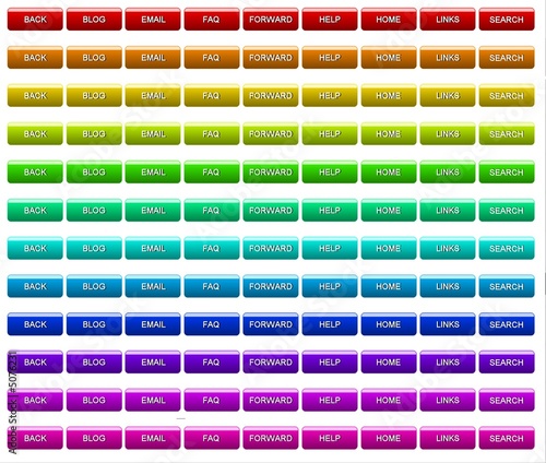 Illustration: Glossy buttons Glossy buttons