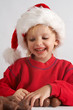 Little chocolate Santa