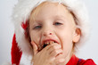 Little chocolate Santa
