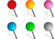 Lot de punaises vectorielles