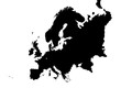Europe with Luxembourg map